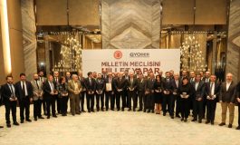 Türkiye Büyük Millet Meclisi, GYODER ve  Konsorsiyum Üyelerini takdir plaketiyle onurlandırdı