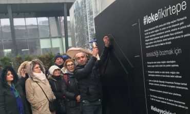 Fikirtepe Kentsel Dönüşüm mağduru hak sahiplerinden sanatsal kampanya: "Sessizliği bozmak için lekeye çivi çak ve paylaş..."