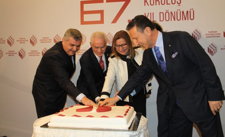 Türkiye Müteahhitler Birliği, 67. Kuruluş Yıldönümü’nü bir resepsiyonla kutladı