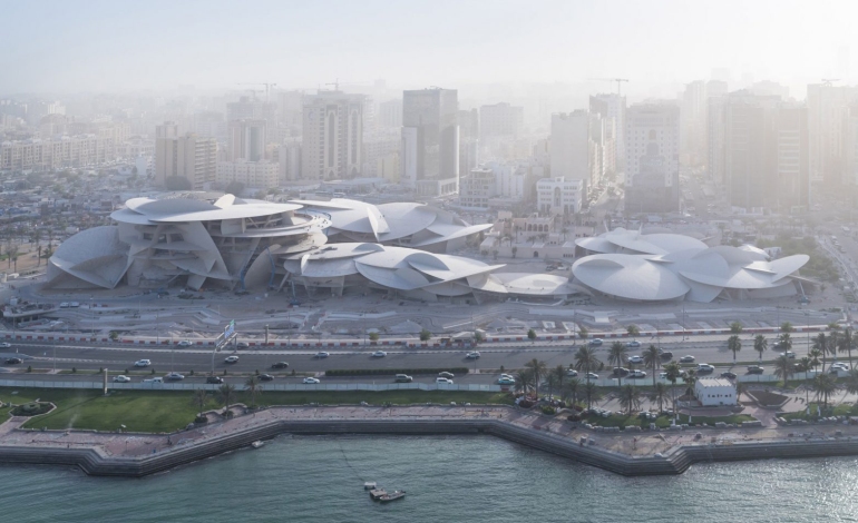 Katar Ulusal Müzesi 28 Mart’ta kapılarını açıyor:  Ünlü mimar Jean Nouvel çöl gülü kristalini mimariye taşıdı