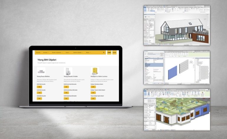 Ytong tüm ürünlerini BIM-Yapı Bilgi Modellemesi ortamına taşıdı