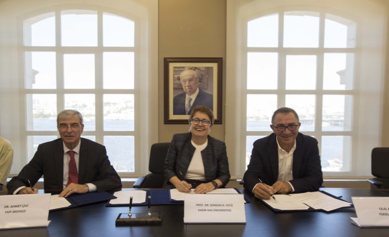 Kadir Has Üniversitesi “Yapı Merkezi” ve “Yüksel Proje” İşbirliği Anlaşmaları İmzaladı