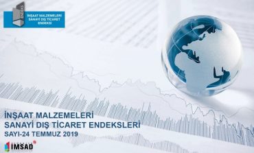 Türkiye İmsad Sanayi Dış Ticaret Endeksi Temmuz 2019