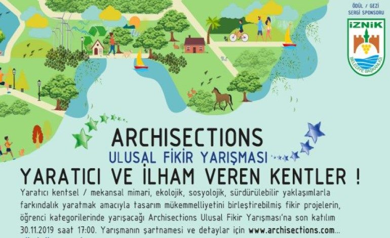Archisections Yaratıcı ve İlham Veren Kentler İçin Ulusal Fikir Yarışması