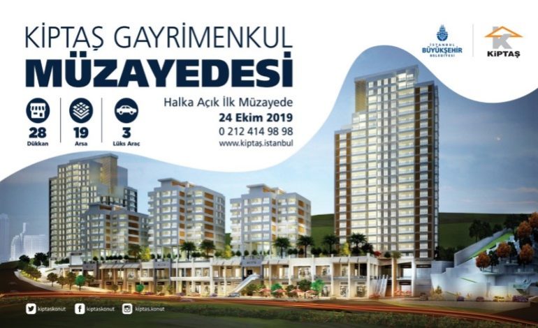 Kiptaş’tan Halka Açık İlk Müzayede