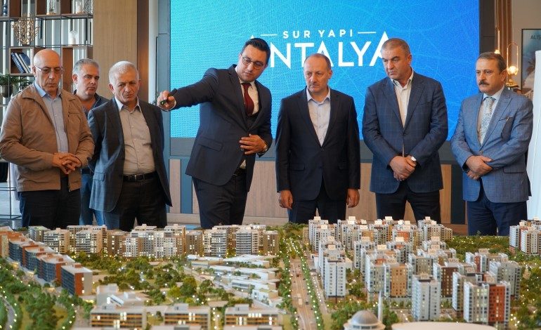 Sur Yapı Antalya’ya Uluslararası ziyaret