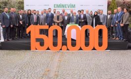 Eminevim Faizsiz Sistemde 150.000'nci Teslimatını gerçekleştridi