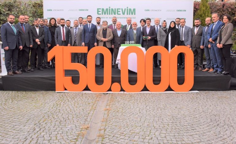 Eminevim Faizsiz Sistemde 150.000’nci Teslimatını gerçekleştridi