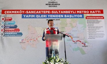 2 yıldır duran metro hattını yeniden başlattı İmamoğlu: “Dünya durur, İstanbul durmaz!”