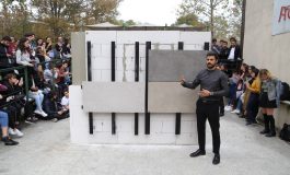 İTÜ'nün genç mimar adayları Kalebodur'la sahada uygulama yaptı