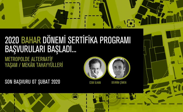 AURA İstanbul, 2020 Bahar Dönemi Sertifika Programı Başvuruları Başladı!