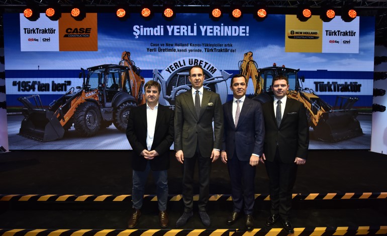 Türktraktör Ankara’daki Fabrikasında İş Makinesi Üretimine Başlıyor