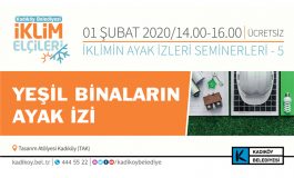 Kadıköy'de “Yeşil Binaların Ayak İzi” Semineri