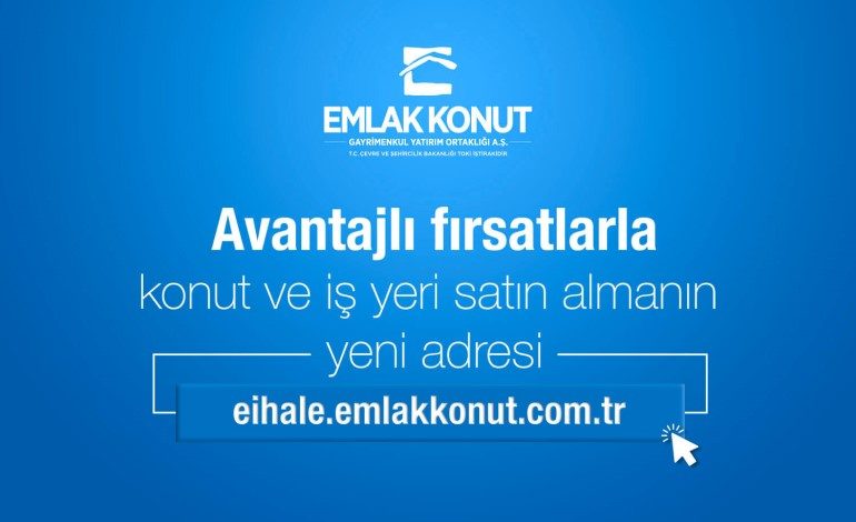 Emlak Konut’tan e-ihale Sistemi!