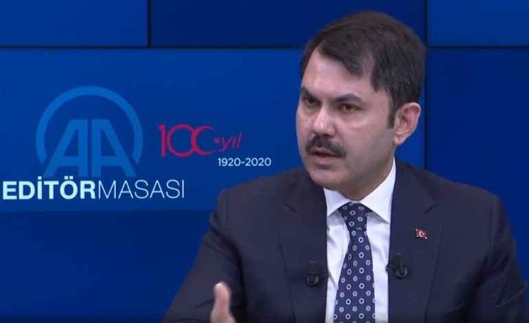 Murat Kurum AA Editör Masasında Açıklama Yaptı