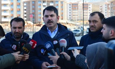 Bakan Kurum: Elazığ genelinde hasar tespit çalışmalarının yüzde 85'ini tamamladık