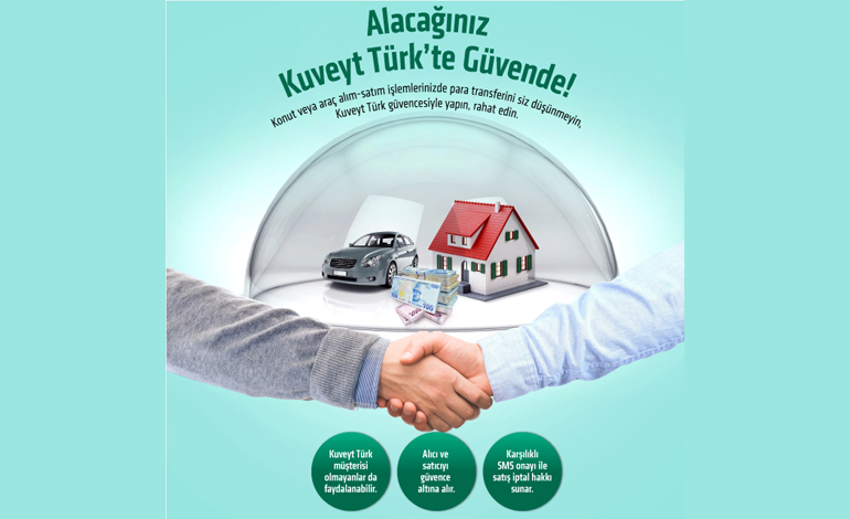 Araç ve konut alım-satımında Alacağım Güvende Sistemi