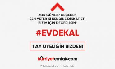 Hürriyet Emlak'tan 1 ay ücretsiz üyelik