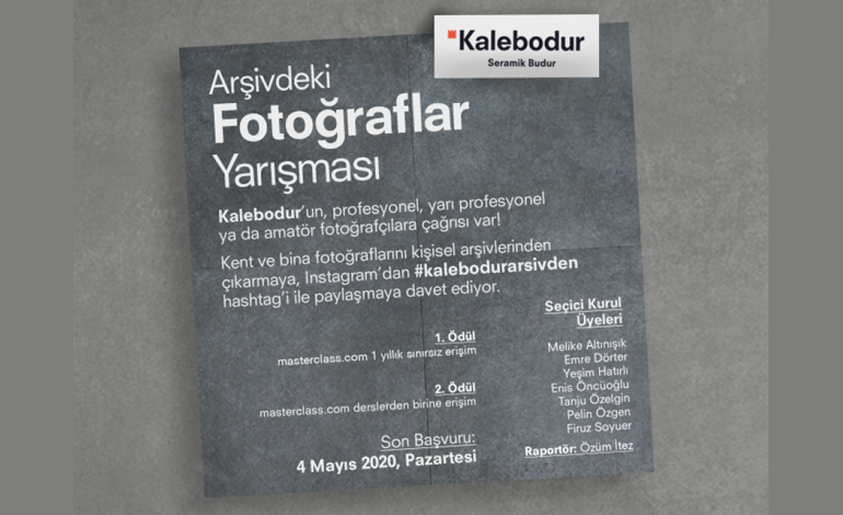 Kalebodur’dan ‘Arşivdeki Fotoğraflar’ yarışması