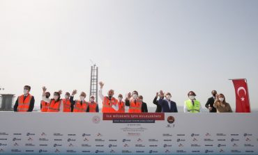 1915Çanakkale Köprüsü'nün Ayakları Tamamlandı