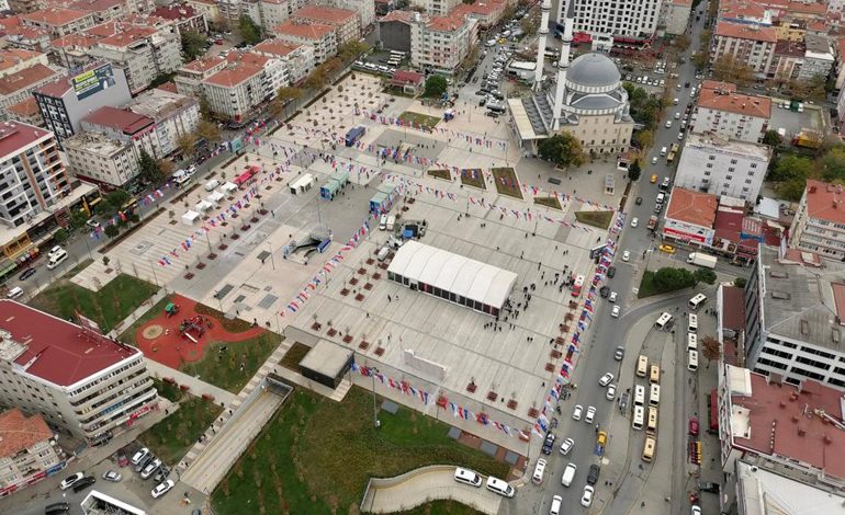 BAĞCILAR, MEYDANINA KAVUŞTU İMAMOĞLU: PROJELERİMİZİN SAHİBİ HALKTIR