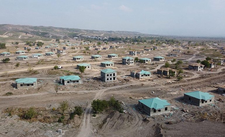 Karabağ ve çevresi bir yılda modern projelerin şantiye alanına dönüştü