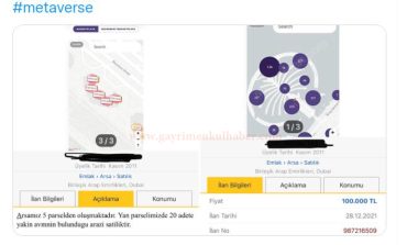 Metaverse'de Arsa İlanları Artıyor, Metaverse Arsası Bir Hayal mi?