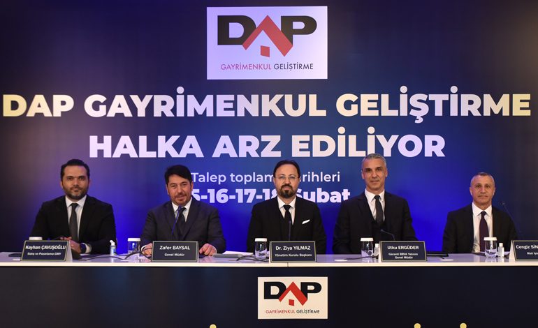 DAP şimdi de borsaya geliyor! 