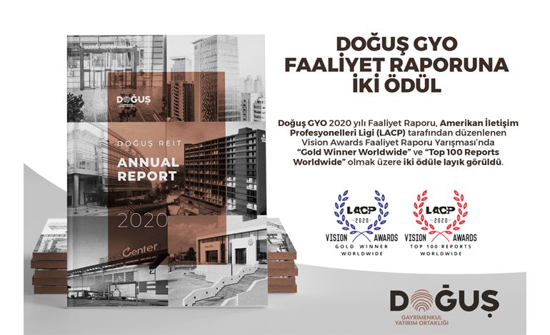 DOĞUŞ GYO FAALİYET RAPORUNA İKİ ÖDÜL