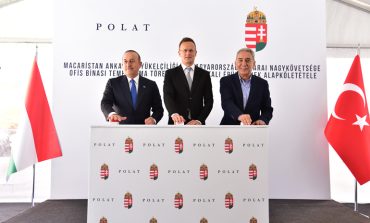 MACARİSTAN ANKARA BÜYÜKELÇİLİĞİ YENİ OFİS BİNASI TEMEL ATMA TÖRENİ GERÇEKLEŞTİ
