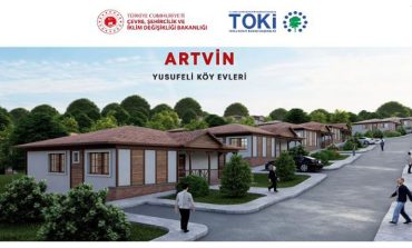 Artvin Yusufeli Köy Evleri projesinde Kuralar Çekildi