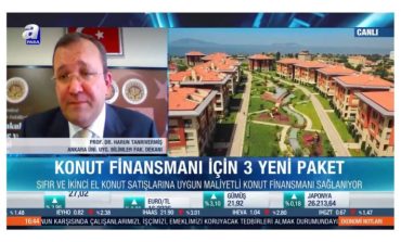 Prof. Dr. Harun Tanrıvermiş: Türkiye'nin konut siyasetini yeni baştan tasarlaması lazım"