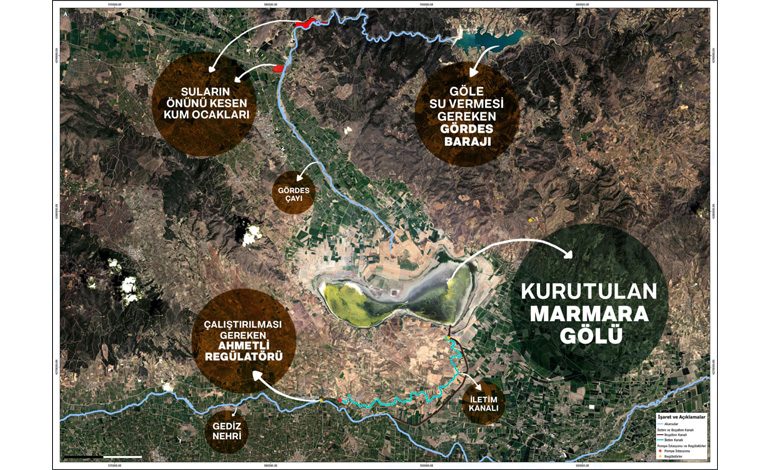 Doğa Derneği, Marmara Gölü’nü kurtarmak için Ombudsman’a başvuruyor
