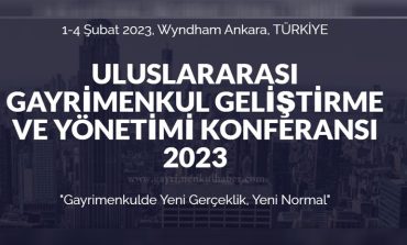 3. Uluslararası Gayrimenkul Geliştirme ve Yönetimi Konferansı (ICREDM2023) 1-4 Şubat 2023 tarihleri arasında Ankara'da gerçekleştirilecek
