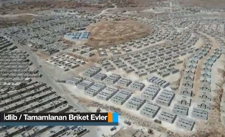 Türkiye’nin Suriye İdlib’deki Konut Hamlesinde (!) Hedef 100 Bin