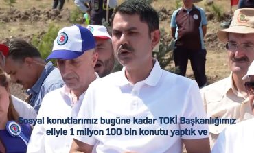 Murat Kurum "Kira öder gibi ev sahibi olma" vaatli sosyal konut açıklamasını yineledi!