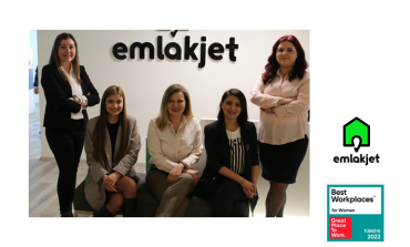 Emlakjet, Türkiye’nin kadınlar için en iyi iş yerleri arasında seçildi