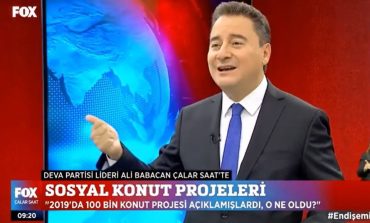 Ali Babacan: Sosyal Konut Seçim Çalışmasıdır!