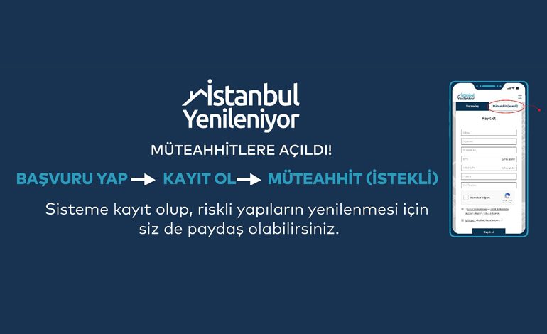 Kiptaş “İstanbul Yenileniyor” Platformunu Müteahhitlere Açtı