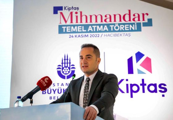 ‘KİPTAŞ MİHMANDAR KONUTLARI’NIN TEMELİ HACIBEKTAŞ’TA ATILDI