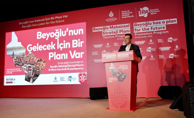 ‘BEYOĞLU MEKANSAL STRATEJİ PLANI’ KAMUOYU İLE PAYLAŞILDI