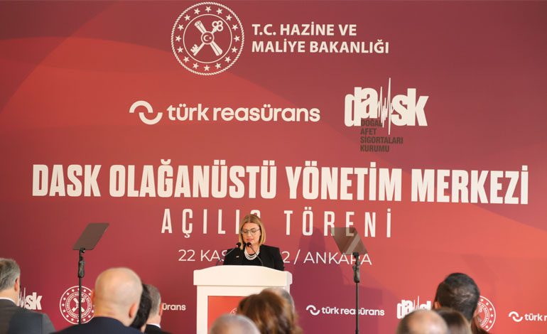 DASK Olağanüstü Yönetim Merkezi Ankara’da açıldı