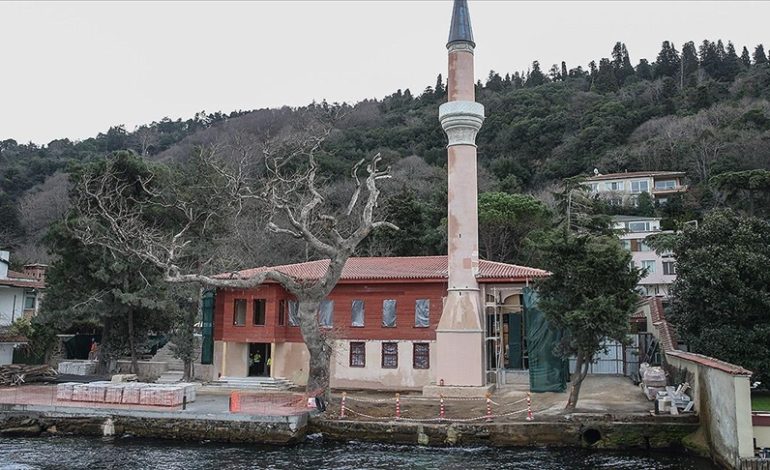 Vaniköy Camisi restorasyonunda sona yaklaşıldı