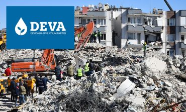 DEVA PARTİSİ’NİN DEPREM ÇÖZÜM PLANI HAZIR: Çalışanların vergi yükü artırılmayacak, sektörlere destek verilecek, Yeniden İnşa Fonu ve Konut Finansman Kurumu kurulacak
