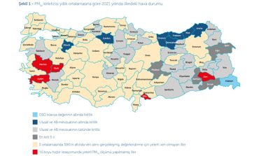 KARA RAPOR 2022: TÜRKİYE’NİN TÜM İLLERİ KİRLİ HAVA SOLUYOR!