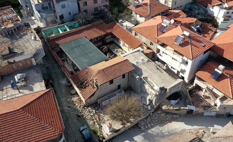 Hatay’daki Zeytin ve Zeytinyağı Müzesinin 300 yıllık binası da depremlerde hasar gördü