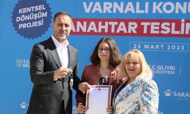 SİLİVRİ VARNALI KONUTLARINDA KENTSEL DÖNÜŞÜM SEVİNCİ