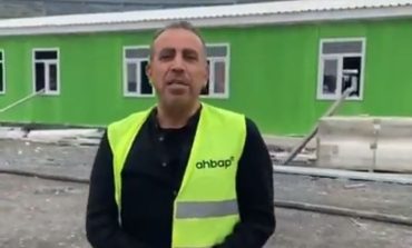 AHBAP Deprem Bölgelerinde Prefabrik Okul Yapıyor