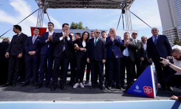 KİPTAŞ KENTSEL DÖNÜŞÜM TOPLU TEMEL ATMA TÖRENİ YAPILDI