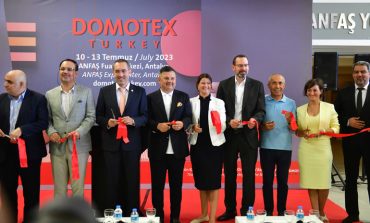 Halı ve zemin kaplamaları sektörünün lider  fuarı DOMOTEX Turkey kapılarını açtı